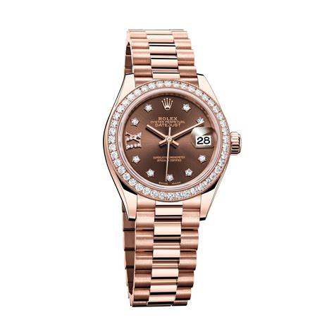 rolex lady datejust rose gold|rolex datejust everose gold price.